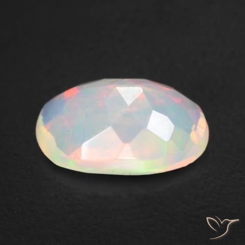 Opal Gemstone in 9.2 x 6.4 mm Size for Sale, Opal Stone in Multicolor Color