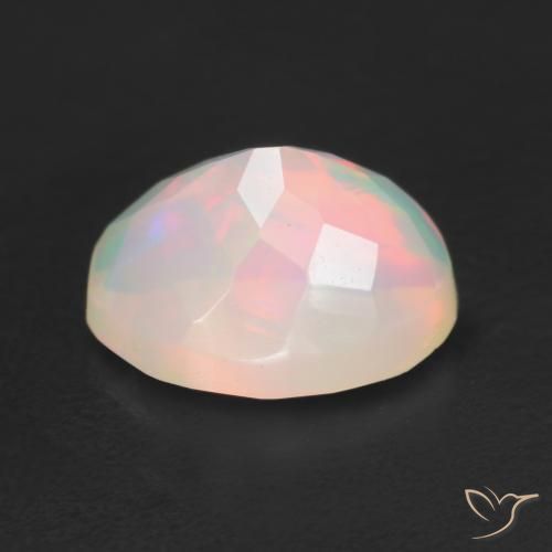 Opal Gemstone in 9.3 x 7.4 mm Size for Sale, Opal Stone in Multicolor Color