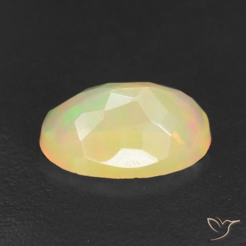 Opal Gemstone in 10.6 x 7.1 mm Size for Sale, Opal Stone in Multicolor Color