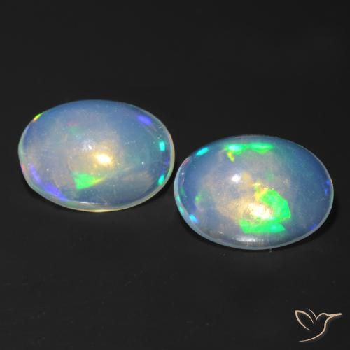 0.94 ct Oval Opal, 7 x 5.1 mm From Australia, Photo A