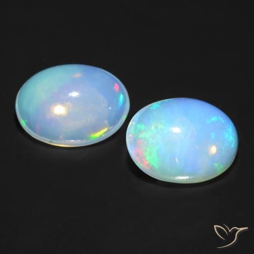 1.2 ct Oval Opal, 7 x 5.3 mm From Australia, Photo A