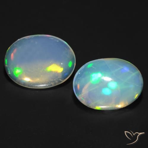 1.58 ct Oval Opal, 7.8 x 5.9 mm From Australia, Photo A