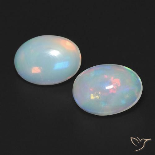 0.94 ct Oval Opal, 7.1 x 5.1 mm From Australia, Photo A