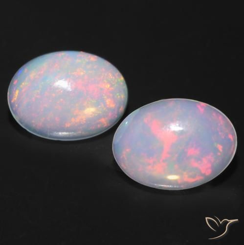 0.81 ct Oval Opal, 6.8 x 5 mm From Australia, Photo A
