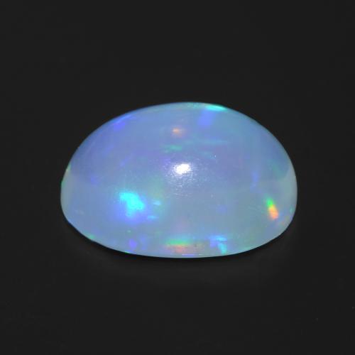 Opal Gemstone in 8.8 x 6.7 mm Size for Sale, Opal Stone in Multicolor Color