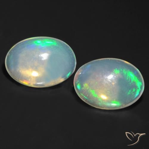 0.89 ct Oval Opal, 6.8 x 5 mm From Australia, Photo A
