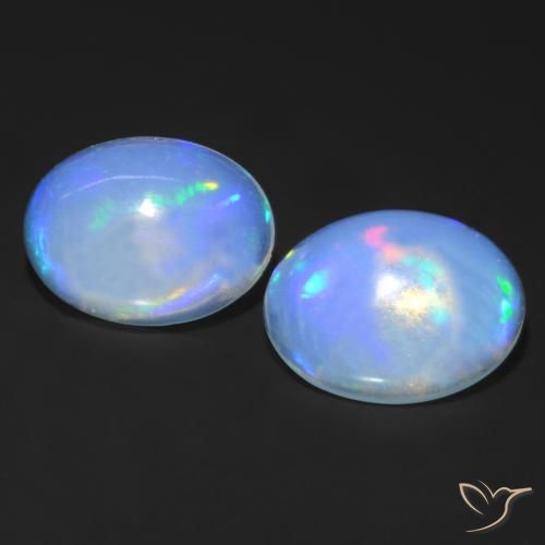 1.61 ct Oval Opal, 8.1 x 6 mm From Australia, Photo A