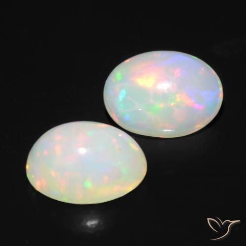 Best Australian Opals for a pair of Earrings