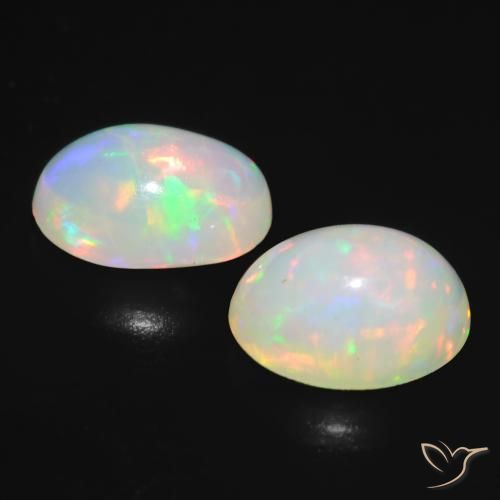 Best Australian Opals for a pair of Earrings