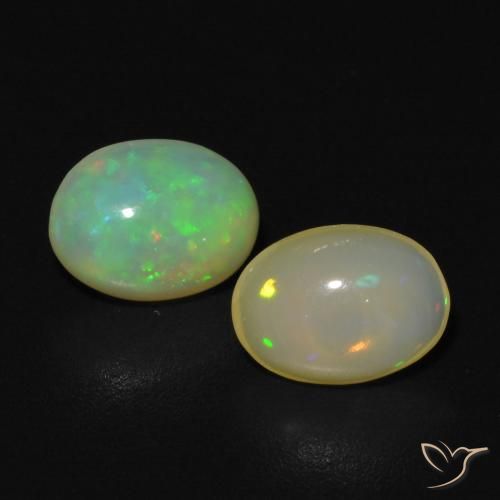 0.99 ct Oval Opal, 7 x 5.2 mm From Australia, Photo A