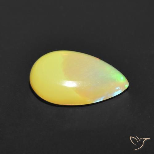 Opal Gemstone in 10 x 7 mm (calibrated) Size for Sale, Opal Stone in Multicolor Color