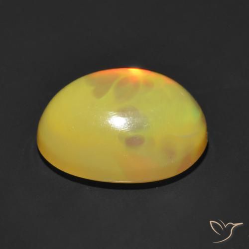 Opal Gemstone in 9 x 7 mm (calibrated) Size for Sale, Opal Stone in Multicolor Color
