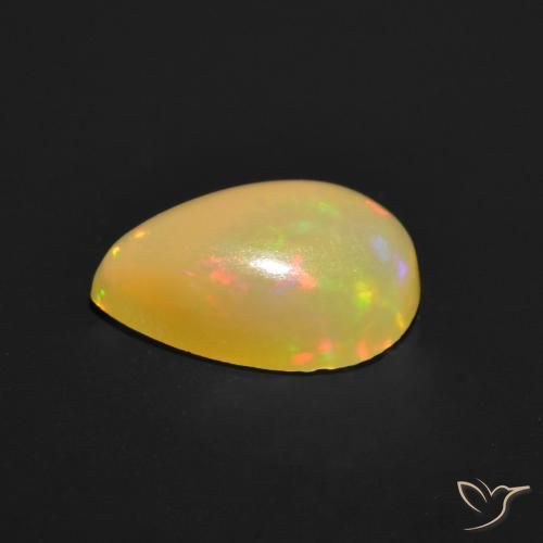 Opal Gemstone in 9 x 6 mm (calibrated) Size for Sale, Opal Stone in Multicolor Color