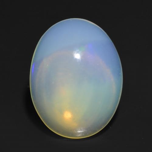 Multicolor Opal Gem - 1.1ct Oval Cabochon (ID: 554188)