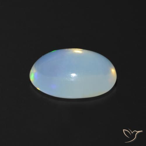 Opal Gemstone in 9 x 7 mm (calibrated) Size for Sale, Opal Stone in Multicolor Color