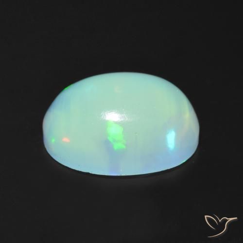 Opal Gemstone in 9 x 7 mm (calibrated) Size for Sale, Opal Stone in Multicolor Color