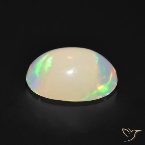 Opal Gemstone in 9 x 7 mm (calibrated) Size for Sale, Opal Stone in Multicolor Color