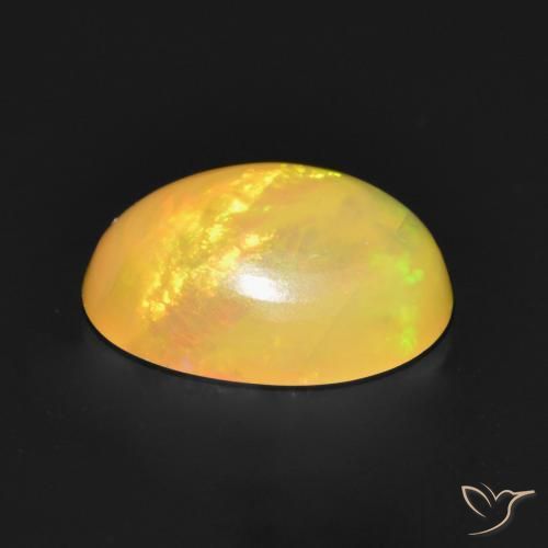Opal Gemstone in 9 x 7 mm (calibrated) Size for Sale, Opal Stone in Multicolor Color