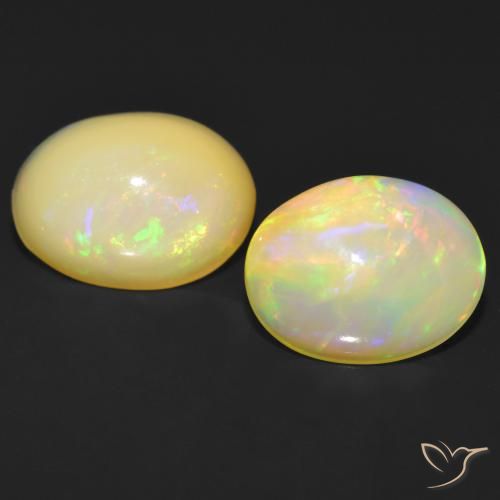 2.5 ct Oval Opal, 9.1 x 6.8 mm From Ethiopia, Photo A