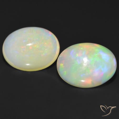 2.7 ct Oval Opal, 9 x 7 mm From Ethiopia, Photo A