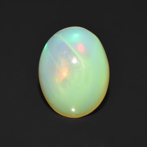 Multicolor Opal Gem - 1.1ct Oval Cabochon (ID: 556117)