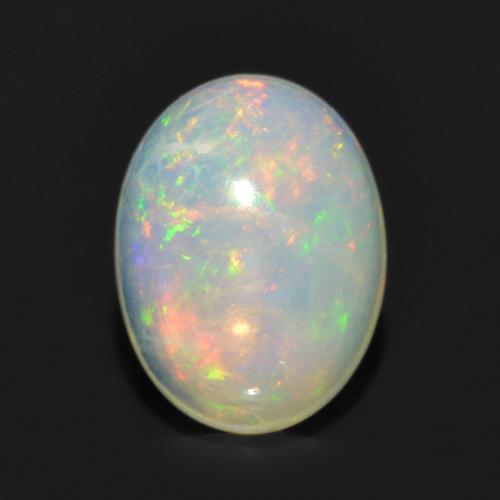 Multicolor Ópalo Gema - 1ct Cabujón Óvalo (ID: 563754)