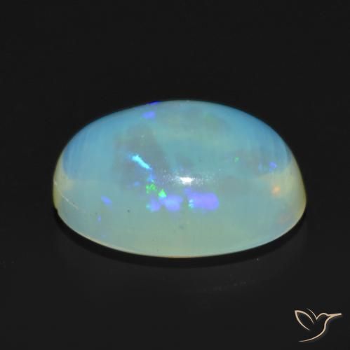 Opal Gemstone in 8 x 6 mm (calibrated) Size for Sale, Opal Stone in Multicolor Color