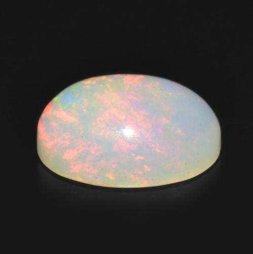 Opal Gemstone in 8 x 6 mm (calibrated) Size for Sale, Opal Stone in Multicolor Color