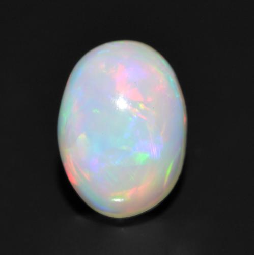 Multicolor Ópalo Gema - 1ct Cabujón Óvalo (ID: 564188)