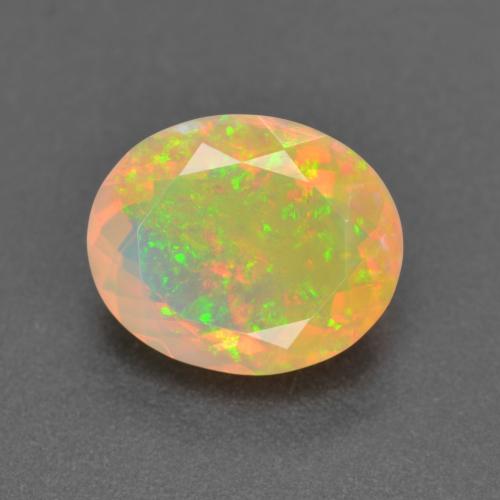 Multicolor Ópalo Gema - 2.3ct Forma ovalada (ID: 576110)