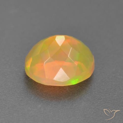 Opal Gemstone in 9 x 7 mm (calibrated) Size for Sale, Opal Stone in Multicolor Color