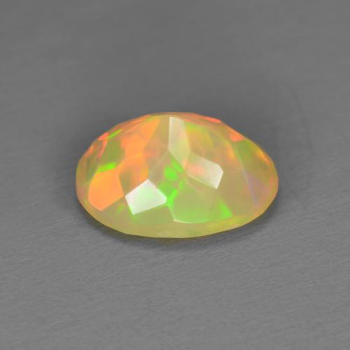 Opal Gemstone in 9 x 7 mm (calibrated) Size for Sale, Opal Stone in Multicolor Color