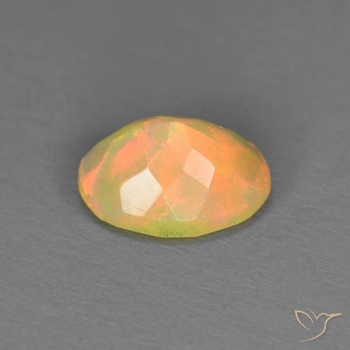 Opal Gemstone in 8 x 6 mm (calibrated) Size for Sale, Opal Stone in Multicolor Color