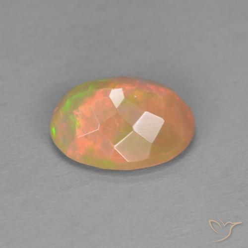 Opal Gemstone in 9 x 7 mm (calibrated) Size for Sale, Opal Stone in Multicolor Color
