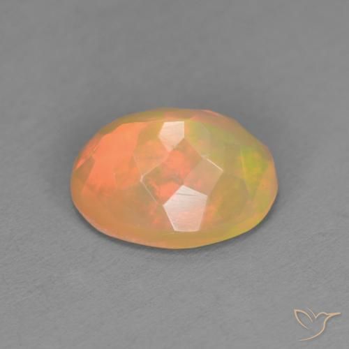 Opal Gemstone in 9 x 7 mm (calibrated) Size for Sale, Opal Stone in Multicolor Color