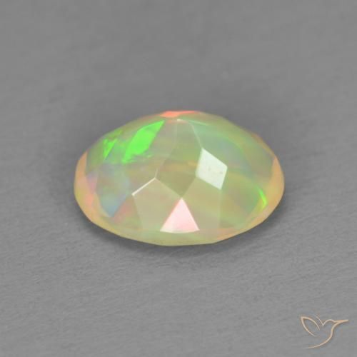 Opal Gemstone in 9 x 7 mm (calibrated) Size for Sale, Opal Stone in Multicolor Color