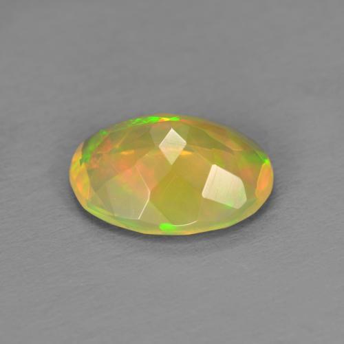 Opal Gemstone in 9 x 7 mm (calibrated) Size for Sale, Opal Stone in Multicolor Color