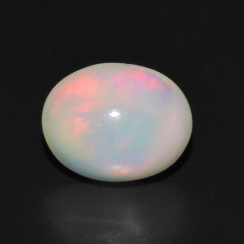 Multicolore Opale Gem - 1.7ct Ovale cabochon (ID: 612229)