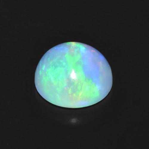 Opal Gemstone in 6 mm (calibrated) Size for Sale, Opal Stone in Multicolor Color