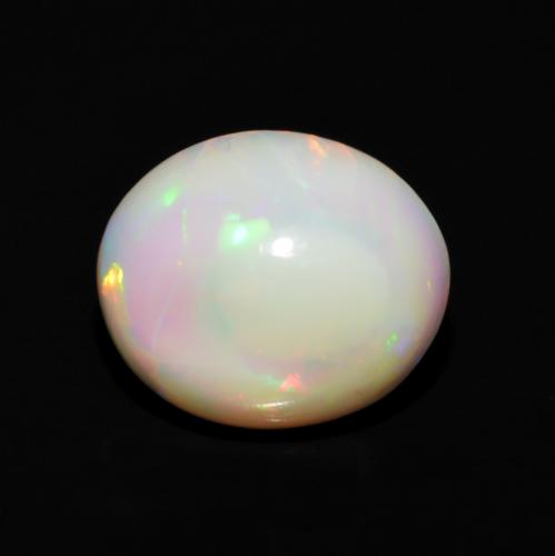 Multicolor Opal Gem - 1.9ct Oval Cabochon (ID: 614317)
