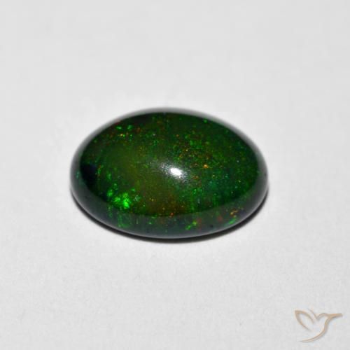 Opal Gemstone in 8.4 x 6.7 mm Size for Sale, Opal Stone in Multicolor Color
