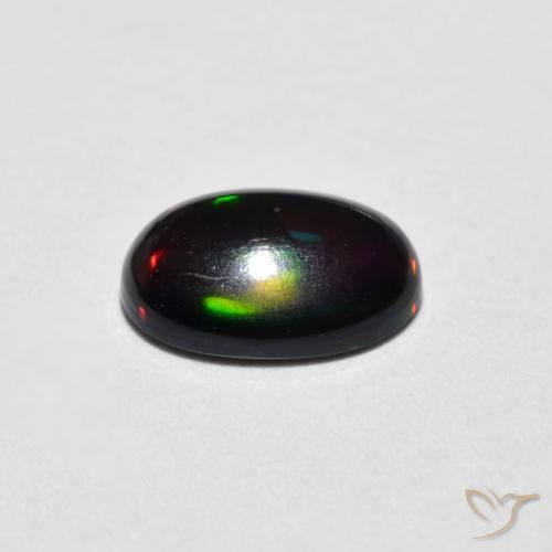 Opal Gemstone in 7.3 x 4.9 mm Size for Sale, Opal Stone in Multicolor Color