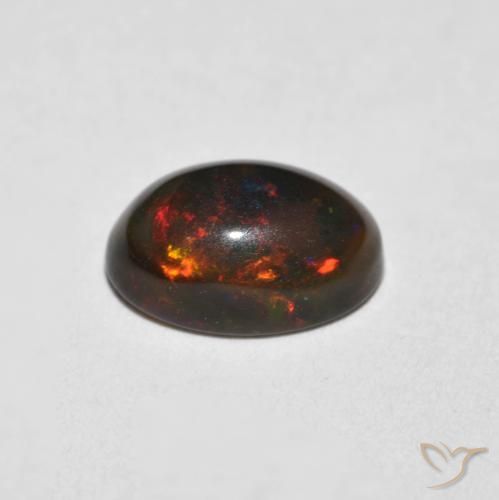Opal Gemstone in 8 x 5.5 mm Size for Sale, Opal Stone in Multicolor Color