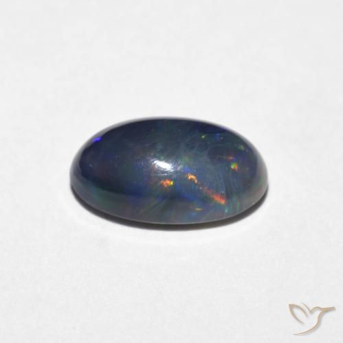 Opal Gemstone in 8.6 x 5.3 mm Size for Sale, Opal Stone in Multicolor Color