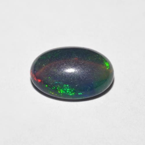 Opal Gemstone in 8.6 x 6.2 mm Size for Sale, Opal Stone in Multicolor Color
