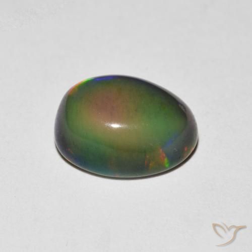 Opal Gemstone in 8.5 x 6.5 mm Size for Sale, Opal Stone in Multicolor Color