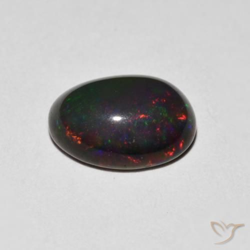 Opal Gemstone in 8.3 x 6.3 mm Size for Sale, Opal Stone in Multicolor Color