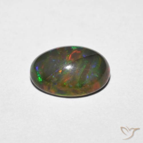 Opal Gemstone in 8.3 x 6.3 mm Size for Sale, Opal Stone in Multicolor Color