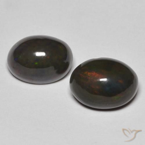 1.54 ct Oval Opal, 8 x 6 mm From Ethiopia, Photo A