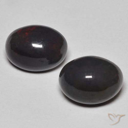 1.76 ctw Multicolor Opal Stones, Natural Opal in Oval Cabochon Shape for Sale